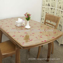 Colorful pvc sheet for tea table